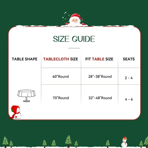 Miniatura 5 de Romanstile - Mantel rectangular rojo de cuadros navideño - 60 x 84 pulgadas - Funda de mesa a cuadros resistente a las manchas de agua, manteles