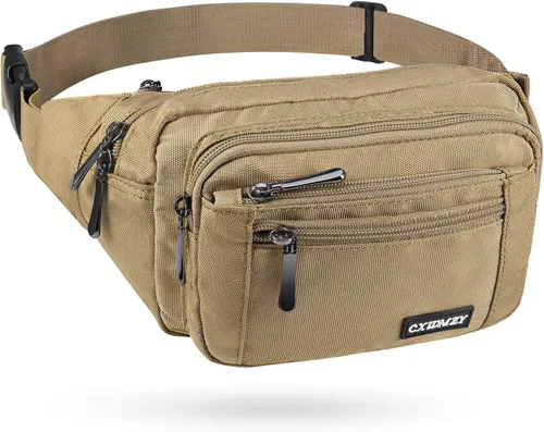 Miniatura 23 de CXWMZY Riñoneras para mujeres y hombres, riñoneras con múltiples bolsillos, gran capacidad, impermeable, casual, para viajes de Disney, ciclismo