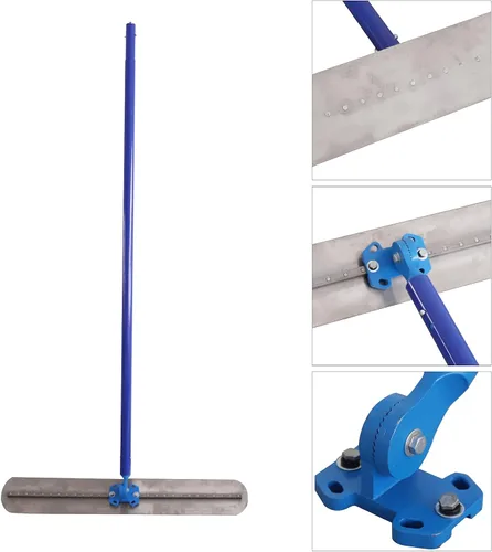 Miniatura 6 de Herramienta de paleta de hormigón Bull Float Kit de herramientas de paleta de hormigón 70.87 pulgadas Conector de mango de aleación de aluminio