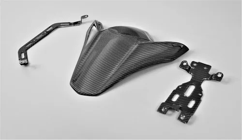 Miniatura 3 de Funda de asiento de fibra de carbono con soportes para Kawasaki Z900 2017-2023