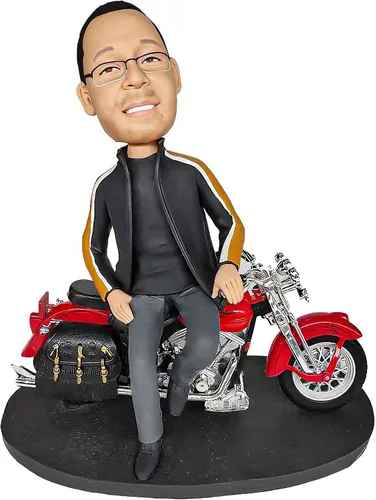 Miniatura 10 de Figura personalizada de Bobble-Heads Muñeca, Taekwondo 6th Dan Man Custom Bobble Head, Figuras de Cabeza Bobble Hecho a mano, Escultura