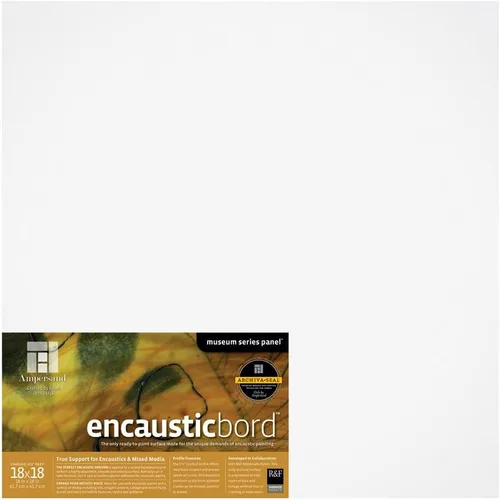 Miniatura 30 de Ampersand Art Supply Panel de pintura de madera: Serie Museo Encausticbord, 7/8 pulgadas de profundidad, 8 "x 10" Profundidad de 7/8 pulgadas