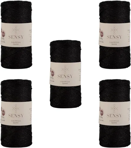 Miniatura 12 de Sensy Premium Cuerda de Poliéster de 2mm 251 Yardas Cuerda de Polipropileno 100% Cordón de Macramé 2mm Cordón para Bolsa de Ganchillo Cuerda