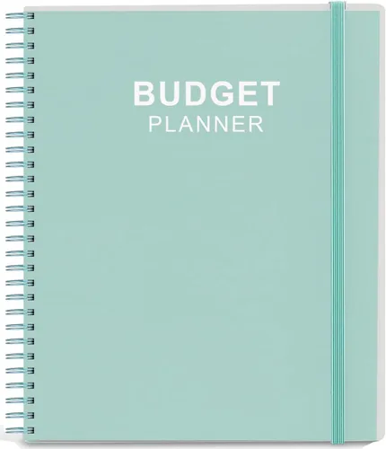 Miniatura 8 de Planificador de presupuesto y organizador mensual de facturas con bolsillos. Cuaderno de seguimiento de gastos, diario de presupuestos