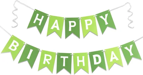 Miniatura 7 de Pancarta de Feliz Cumpleaños, Decoraciones Negras de Feliz Cumpleaños Letrero de Cumpleaños para Decoración de Fondo de Fiesta de Cumpleaños