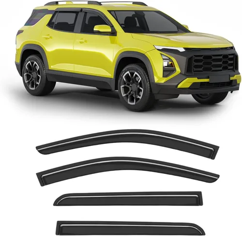 Miniatura 30 de Extra-Thick Window Rain Guard for 2004-2014 Ford F150 Extended Cab/SuperCab Rain Guards Tape-on Side Truck Window Visors Low Profile Vent Visor