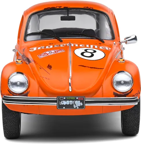 Miniatura 2 de MODELLINO en Scala COMPATIBILE CON VW Beetle 1303 N.8 Jaeger Tribute 1974 Naranja 1:18 SOLIDO SL1800518