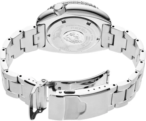 Miniatura 3 de Seiko Prospex SRPH57 - Reloj automático con esfera turquesa para conservación del océano edición especial de EE UU Buceador