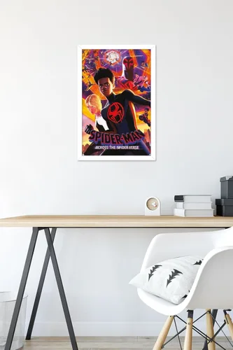 Miniatura 6 de Marvel Spider-Man: Across The Spider-Verse - Póster de pared de hoja del grupo uno, 22.4 pulgadas de largo x 14.7 pulgadas de ancho, versión Versión
