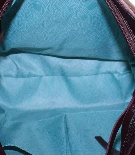 Miniatura 5 de The Sak Silverlake Bolso Hobo de piel con retazos en Cabernet (púrpura)