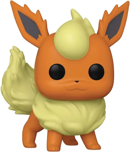Miniatura 6 de Funko Juegos: Pokémon - Flareon Pop! Figura de vinilo (incluye funda protectora compatible con caja Pop Box) Multicolor 3.75 pulgadas