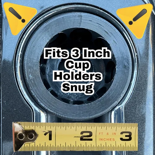 Miniatura 5 de Inserto delgado para portavasos de autos - Sostiene latas de Red Bull, Celsius y bebidas energéticas (8.4oz/12oz) - Manga adaptadora antivuelco
