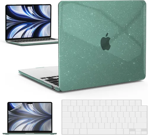 Miniatura 11 de IBENZER Funda para MacBook Air de 13 pulgadas 2026 2025 2024 2023 2022 M4 A3240 M3 A3113 M2 A2681, funda rígida con cubierta de teclado ScreenFilm