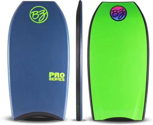 Miniatura 9 de BZ Bodyboards - Pro Bodyboard - Pilotos avanzados - Zero-G Polypro Core - Surlyn Slick - Cubierta de celda H de 8 libras - Cola creciente