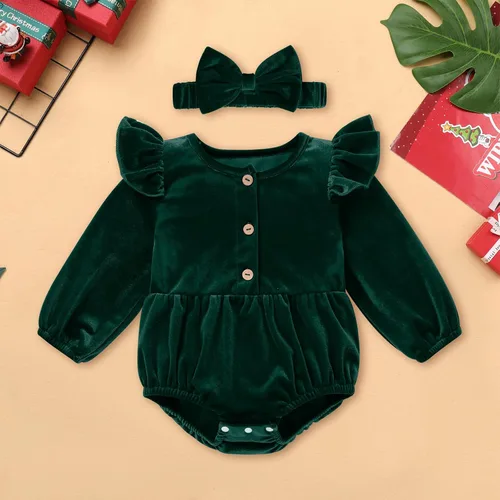 Miniatura 5 de AWIBMK Vestidos de Navidad para mamá y yo, vestido de terciopelo de manga larga, otoño, invierno, Navidad, vacaciones, mamá, hija, trajes a juego