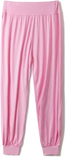 Miniatura 3 de Pantalones de algodón modal para mujer de AvaCostume, pantalones suaves para practicar yoga o deportes.