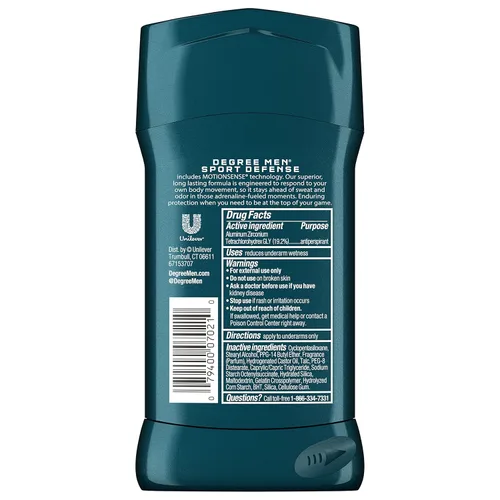 Miniatura 2 de Degree Antitranspirante y desodorante - Sport Defense - 2.7 oz