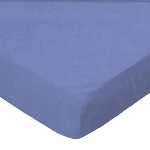 Miniatura 5 de SheetWorld Pack N Play - Sábana bajera ajustable 100% algodón percal para Graco, 27 x 39, tejido marfil sólido, fabricado en Estados Unidos