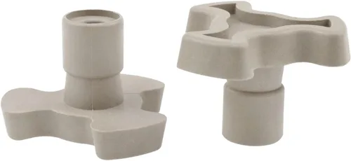 Miniatura 3 de Acoplador de plato giratorio para horno microondas Piezas de horno de microondas Soporte de guía de rodillo giratorio de microondas Acoplador