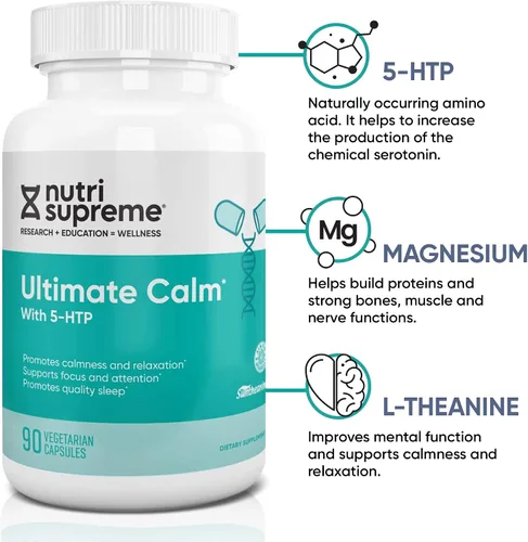 Miniatura 4 de Nutri Supreme Ultimate Calm, apoya el estado de ánimo tranquilo y relajado, sueño de calidad, 90 cápsulas naturales