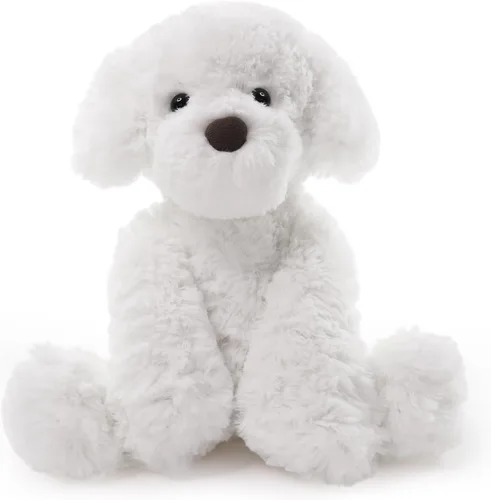 Miniatura 6 de Furvana The Golden Retriever - Animales de peluche de perros, 10 pulgadas Golden Retriever, regalo ideal de Navidad para niños pequeños, niños
