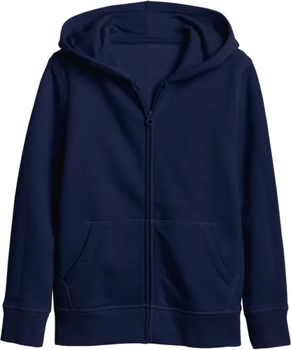 Miniatura 20 de GAP Sudadera con capucha y cremallera completa con logotipo para niños