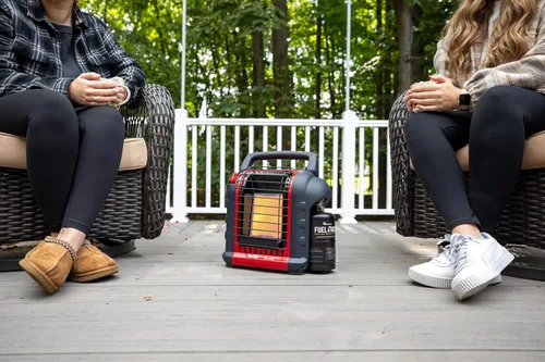 Miniatura 16 de Radiador portátil Mr. Heater para interiores, color gris, Multi, Negro-rojo, 1