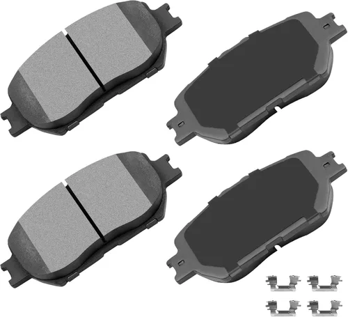Miniatura 23 de Pastillas de freno de cerámica delanteras traseras 8 piezas para Mercedes-Benz CLK3/CLK430, 98-99 para Mercedes-Benz E300, 98-02 04 05