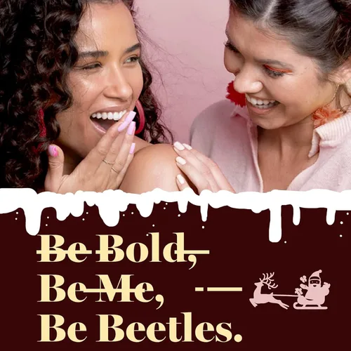 Miniatura 6 de Beetles - Juego de esmaltes de uñas en gel de invierno, para Navidad, 6 colores, marrón, burdeos, rojo, champán, dorado, semipermanentes, para usar