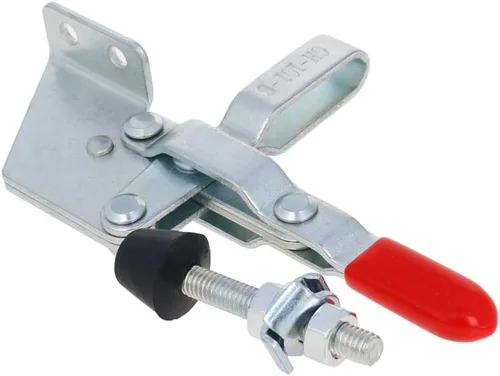 Miniatura 2 de Utoolmart Herramienta de mano abrazadera de palanca vertical GH-101-B Abrazadera de liberación rápida 220.5 lbs Capacidad de retención 1 PC