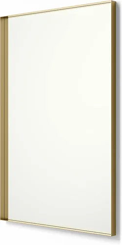 Miniatura 13 de Better Bevel - Espejo rectangular enmarcado de 24 x 36 pulgadas, espejo de pared de baño, fabricado en Estados Unidos, marco de acero, acabado negro