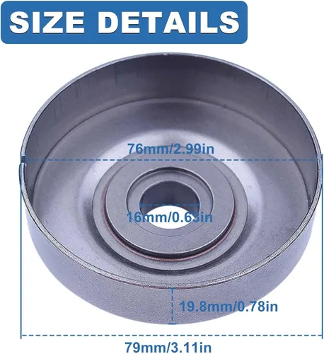 Miniatura 4 de Kit de engranaje helicoidal de la bomba de aceite de la rueda dentada del tambor de embrague para Stihl MS290 029 MS390 039 MS310 Pieza