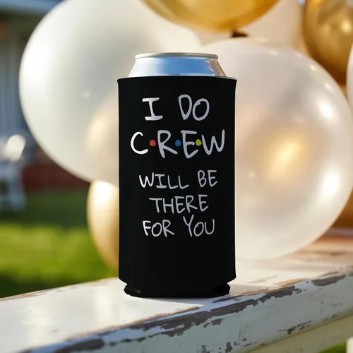 Miniatura 4 de VictoryStore Enfriadores de latas SLIM: enfriadores de latas Bachelorette SLIM I Do Crew Found My Lobster Skinny Can Coolers 6 Damas de honor