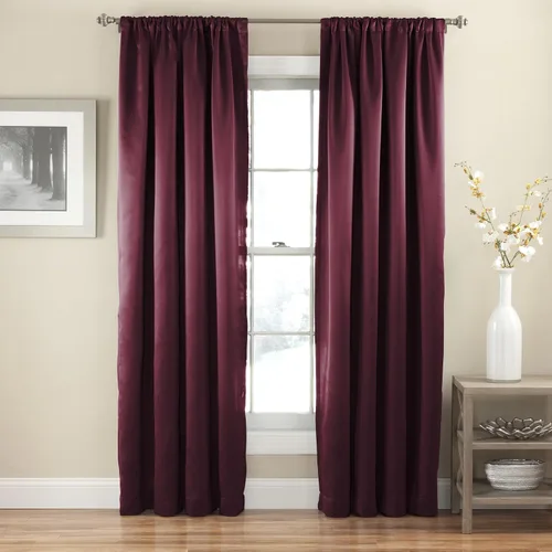 Miniatura 17 de Eclipse Cortina Sólida Thermapanel para Oscurecer la Habitación con Bolsillo para Barra, Cortina de Ventana para Dormitorio y Sala de Estar