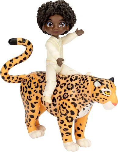 Miniatura 3 de Disney Encanto Antonio's Animal Swing Playset con figura de Jaguar