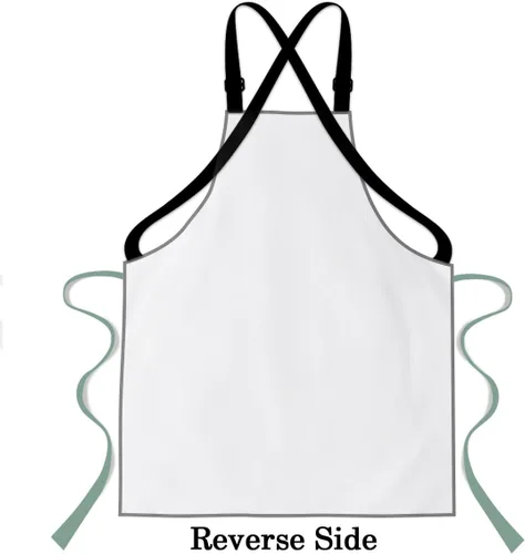 Miniatura 3 de Delantal para verduras Frutas Delantal 33.4 x 27.5 Pulgadas Barbacoa Delantal, Multi-6