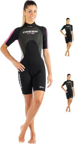 Miniatura 6 de Traje de neopreno corto para mujer adulta para esnórquel, buceo, neopreno térmico de calidad de 0.098 in - Med X: diseñado en Italia por Cressi
