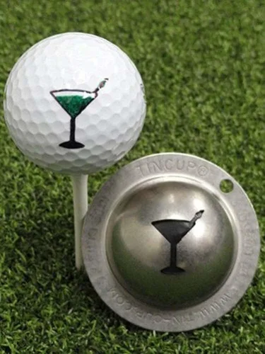 Miniatura 11 de Tin Cup Plantilla de marcador de pelota de golf, herramienta de personalización premium para golfistas, marcador de pelota de diseño personalizado