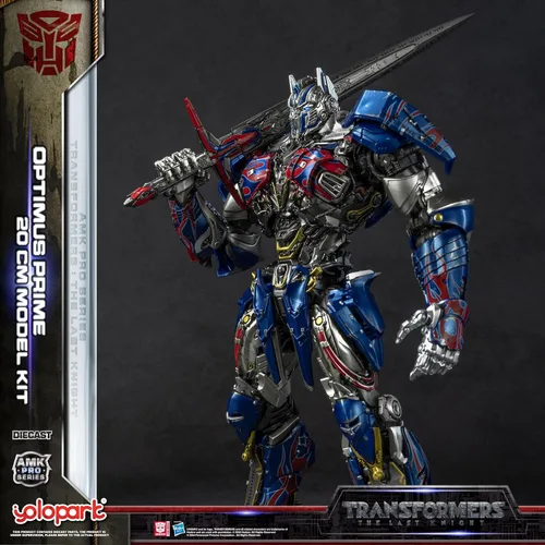 Miniatura 8 de YOLOPARK Transformers: El último caballero Optimus Prime con armamento mejorado, figura de acción Transformers de 7.87 pulgadas altamente articulada