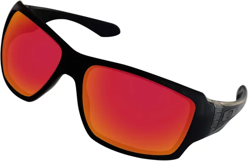 Miniatura 2 de Lente polarizada para gafas de sol Oakley Big Taco OO9173, rojo