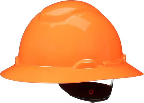 Miniatura 25 de 3M Hard Hat SecureFit H-800 Series Casco de seguridad estilo ala completa con sensor Uvicator, suspensión de trinquete de difusión de presión de 4