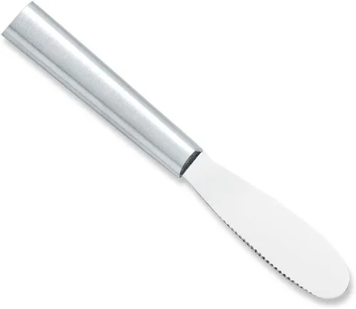 Miniatura 6 de Rada Cuchillo esparcidor de cubiertos – Hoja dentada de acero inoxidable y mango de resina de acero negro fabricado en los Estados Unidos
