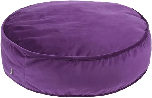 Miniatura 13 de Funda de Almohada de Suelo Redonda de Terciopelo Funda de Asiento Puf de Yoga Meditación Cojín de Felpa Decoración de Sala de Lectura Solo Funda