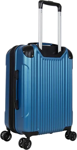 Miniatura 6 de Ben Sherman Heathrow Hall - Maleta de 8 ruedas extensible y ligera, color gris oscuro, azul (Vivid Blue)), 181557VB
