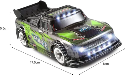 Miniatura 8 de GoolRC WLtoys 284131 - Coche de carreras RC a escala 1:28, 2.4 GHz, 4 WD, 30 KM/H de alta velocidad eléctrico para adultos
