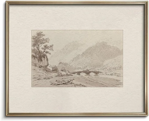 Miniatura 26 de Pintura vintage de paisaje de campo de flores silvestres, arte de pared de paisaje rural de granja, impresión artística de paisaje de jardín