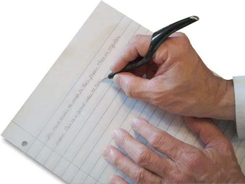 Miniatura 2 de Grandee Ring Pen Bolígrafo ergonómico con 2 recambios (tinta negra)