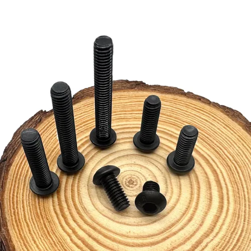 Miniatura 5 de NGe Tornillos de cabeza de botón M6x35mm, acero de aleación, totalmente roscados, unidad hexagonal Allen (M6 x 35, 30 unidades)