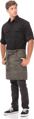 Miniatura 5 de Chef Works Delantal unisex Denver Half Bistro Work Utility