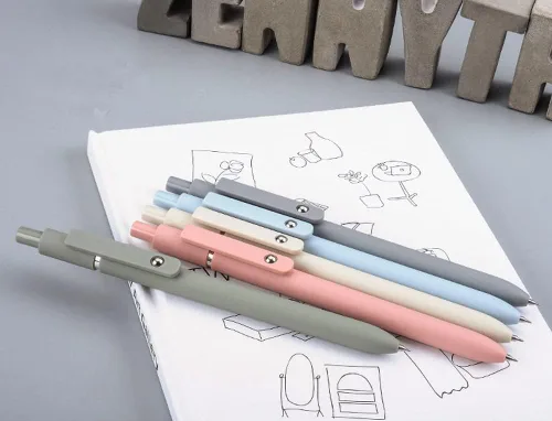 Miniatura 2 de sencoo Paquete de 25 bolígrafos de gel azul borrables retráctiles de 0.020 in, bonitos bolígrafos para estudiantes, bolígrafos de regalo